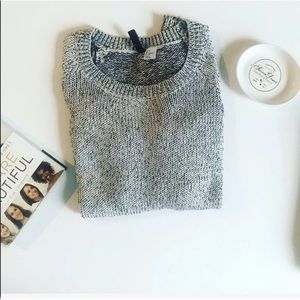 H&M Divided sweater, black/gray size S